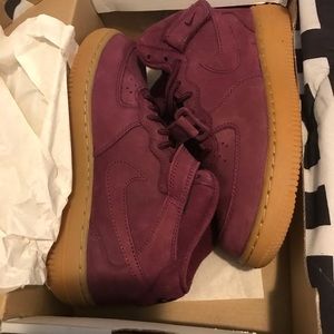 Size 3 Air Force 1 Mid purple